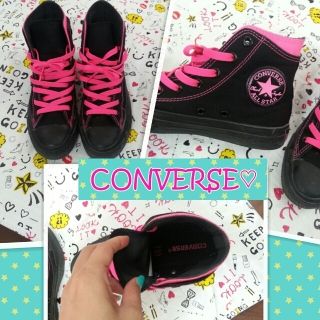 コンバース(CONVERSE)のCONVERSE♡ﾊｲｶｯﾄﾋﾟﾝｸ♡(スニーカー)