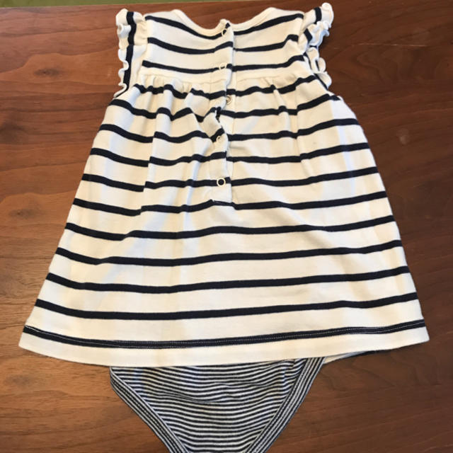 PETIT BATEAU(プチバトー)のPETIT BATEAU♡ キッズ/ベビー/マタニティのベビー服(~85cm)(ロンパース)の商品写真