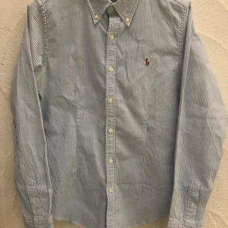 ラルフローレン(Ralph Lauren)のラルフローレンのストライプが素敵なボタンダウンシャツ １６０(ブラウス)