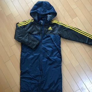 アディダス(adidas)のアディダス ベンチコート ロングコート 140センチ(ジャケット/上着)