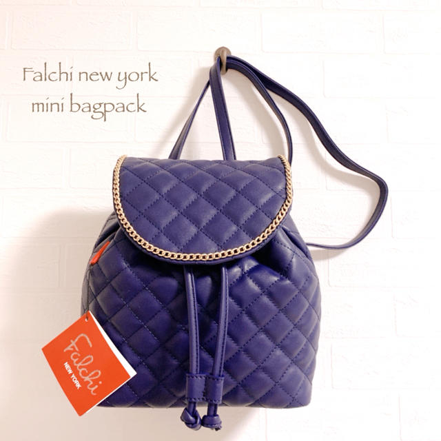 falchi New York(ファルチニューヨーク)の【Falchi new york】新品 キルティングミニリュック ヴィンテージ レディースのバッグ(リュック/バックパック)の商品写真
