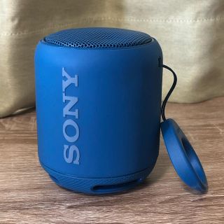 ソニー(SONY)のSONY Bluetoothスピーカー SRS-XB10 ブルー　防水コンパクト(スピーカー)