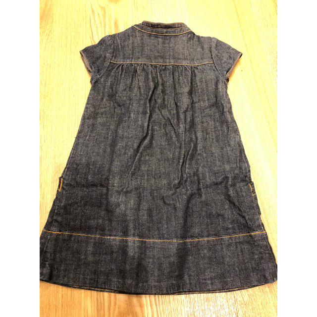 babyGAP(ベビーギャップ)のGAP デニムワンピース 100 キッズ/ベビー/マタニティのキッズ服女の子用(90cm~)(ワンピース)の商品写真