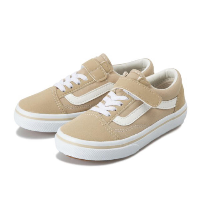 VANS(ヴァンズ)のVANS✳︎キッズ✳︎ベージュ キッズ/ベビー/マタニティのキッズ靴/シューズ(15cm~)(スニーカー)の商品写真