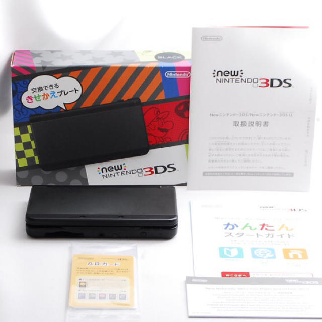 携帯用ゲーム機本体★ New Nintendo3DSブラック♬★