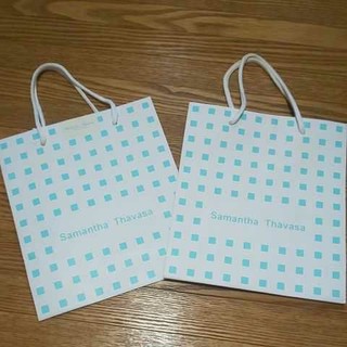 サマンサタバサ(Samantha Thavasa)のSamanthaThavasaショップ紙袋2枚セット約22cm×24cm×8cm(ショップ袋)