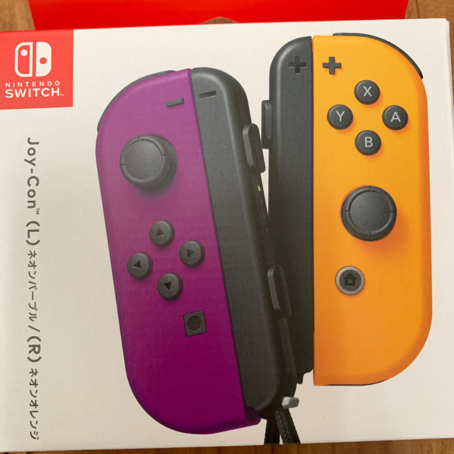 Nintendo Switch - ジョイコン ネオンパープル ネオンオレンジの通販 by yoshi's shop｜ニンテンドースイッチならラクマ