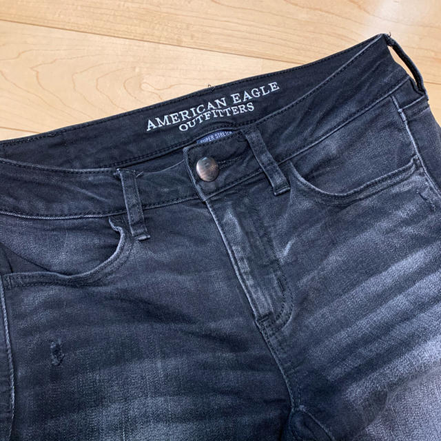 American Eagle(アメリカンイーグル)のアメリカンイーグル ジェギングスキニーデニム sizeUS4S WA05 レディースのパンツ(スキニーパンツ)の商品写真