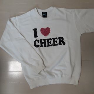 チアー(CHEER)のチア　「I ♥️CHEER」トレーナー Jr.Lサイズ(トレーナー/スウェット)