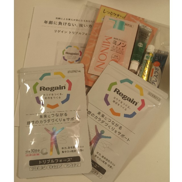 第一三共ヘルスケア(ダイイチサンキョウヘルスケア)のリゲイン トリプルフォース 食品/飲料/酒の健康食品(その他)の商品写真