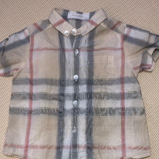 バーバリー(BURBERRY)のバーバリー チェックシャツ パンツ セット(Ｔシャツ)