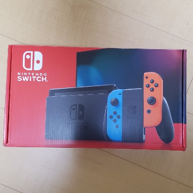 新型任天堂スイッチネオンブルー / ネオンレッドになります(^-^)