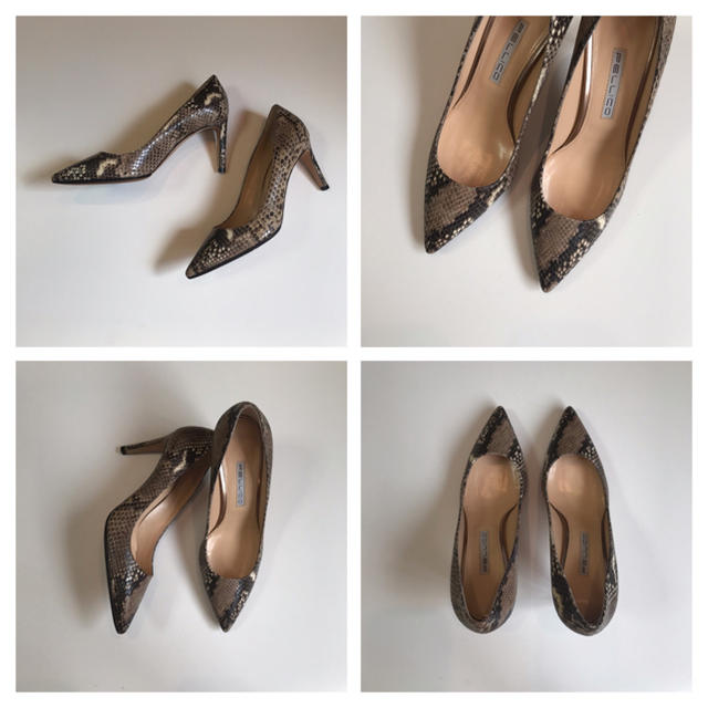 新品 PELLICO ペリーコ パイソン パンプス 38 新品 PELLICO ペリーコ パイソン パンプス 38