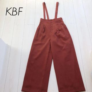 ケービーエフ(KBF)のKBF サロペット ワイドパンツ (サロペット/オーバーオール)