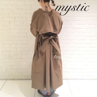 ミスティック(mystic)の最新作❁﻿ミスティック ヨークギャザートレンチ(ロングワンピース/マキシワンピース)