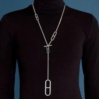 エルメス(HERMES)の希少  エルメス ネックレス Ever Chaine d'Ancre 80cm (ネックレス)