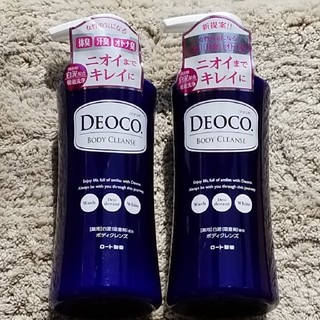 ロートセイヤク(ロート製薬)のデオコ　DEOCO　本体２個(ボディソープ/石鹸)