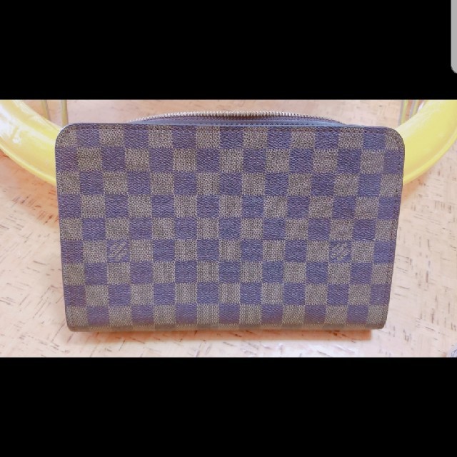 LOUIS VUITTON(ルイヴィトン)のルイヴィトン　ダミエ　セカンド　 メンズのバッグ(セカンドバッグ/クラッチバッグ)の商品写真