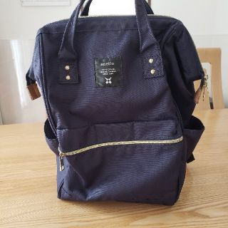 アネロ(anello)のアネロ　リュック　ネイビー(リュック/バックパック)