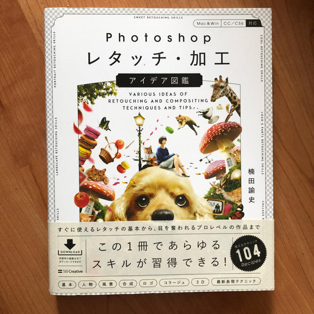 Photoshopレタッチ・加工　アイデア図鑑 エンタメ/ホビーの本(コンピュータ/IT)の商品写真