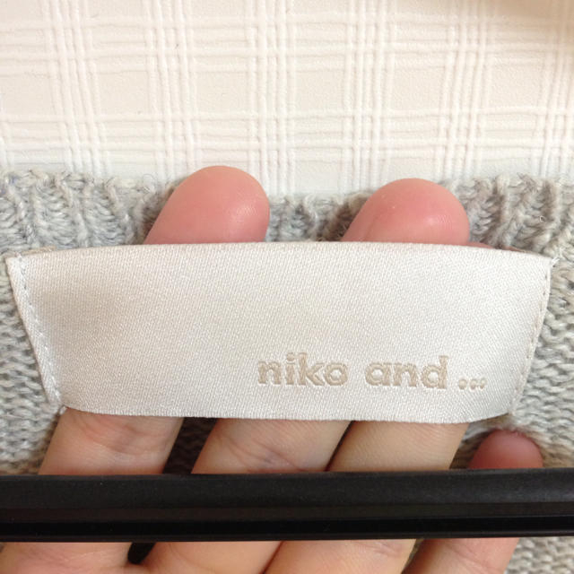 niko and...(ニコアンド)のniko and シルク混ニットワンピ レディースのワンピース(ひざ丈ワンピース)の商品写真