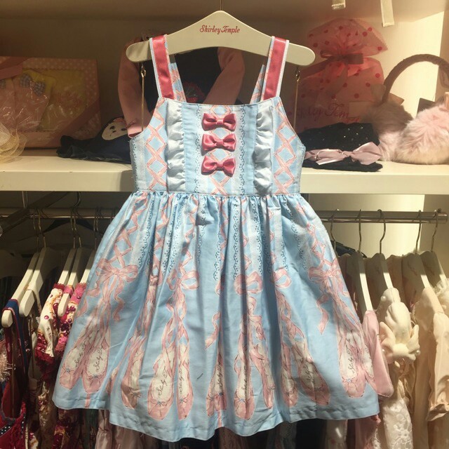 キッズ服女の子用(90cm~)シャーリーテンプル トゥシューズ