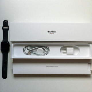 アップルウォッチ(Apple Watch)のApple Watch‎ series3 GPSモデル (ダイヤ様取置)(腕時計(デジタル))