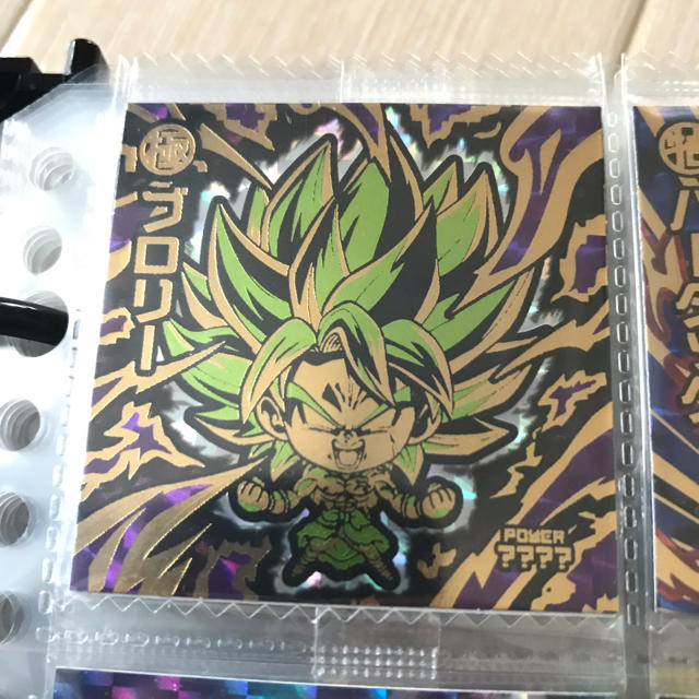 ドラゴンボール超戦士シール 5000枚ブロリー ウエハース 裏SGR ドラゴンボール超戦士シール 5000枚ブロリー ウエハース 裏SGR