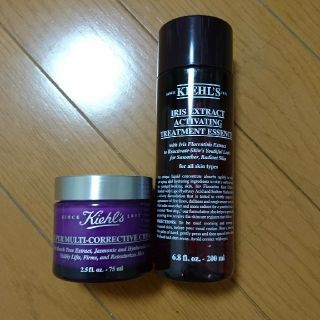 キールズ(Kiehl's)の未使用 IRISｴｯｾﾝｽ+75ﾐﾘﾏﾙﾁｺﾚｸﾃｨﾌﾞｸﾘｰﾑ(フェイスクリーム)