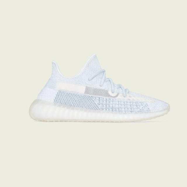 【貴重 サイズ】アディダスイージーブースト 350 V2 CLOUD WHITE