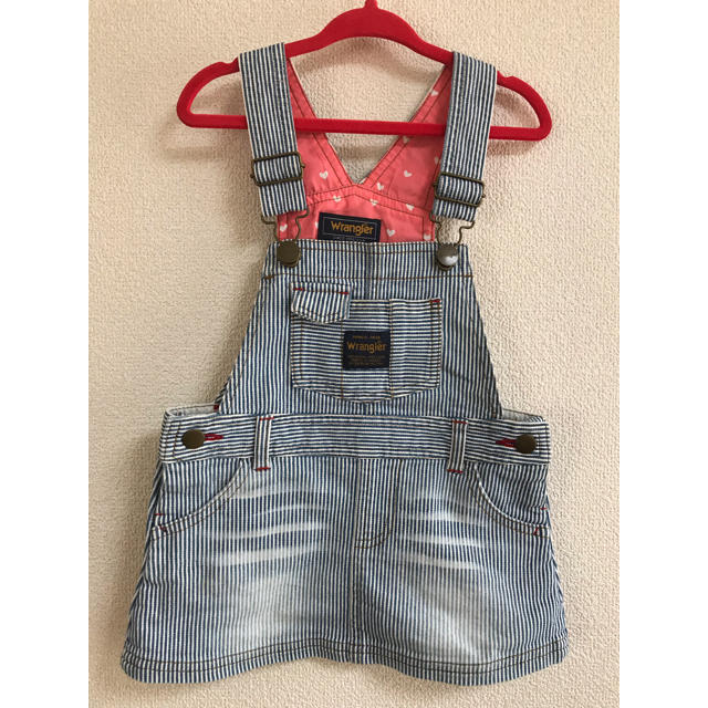 Wrangler(ラングラー)のジャンパースカート90 キッズ/ベビー/マタニティのキッズ服女の子用(90cm~)(スカート)の商品写真