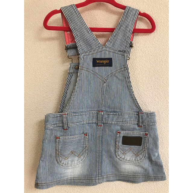 Wrangler(ラングラー)のジャンパースカート90 キッズ/ベビー/マタニティのキッズ服女の子用(90cm~)(スカート)の商品写真