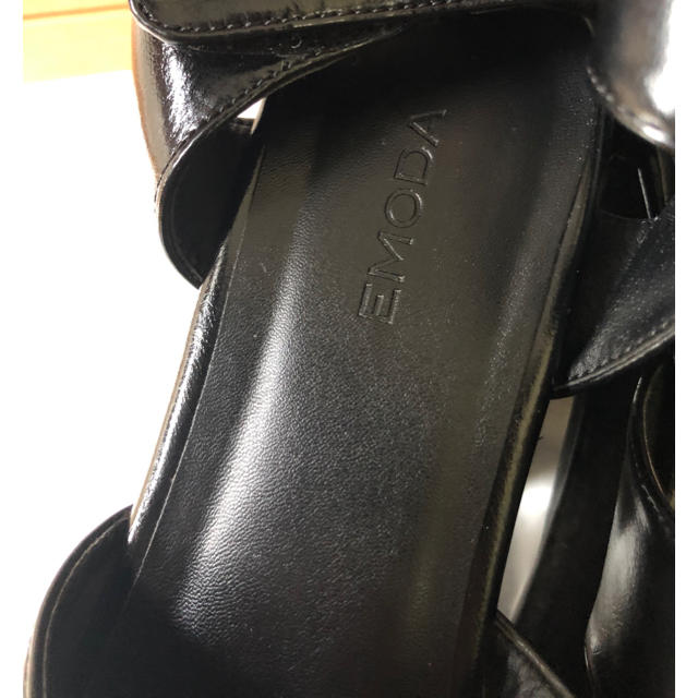 EMODA(エモダ)の【値下げ】EMODA ハイヒールコンビサンダル Lサイズ レディースの靴/シューズ(サンダル)の商品写真
