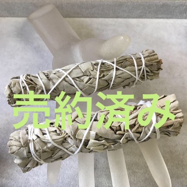 ☆限定特選品☆無農薬カリフォルニア産【高品質ホワイトセージワンド