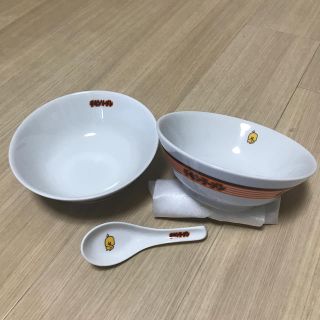 ニッシンショクヒン(日清食品)のチキンラーメン どんぶり&レンゲセット(キャラクターグッズ)