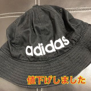 アディダス(adidas)の【値下げ】adidas アディダス バケットハット ブラック(ハット)