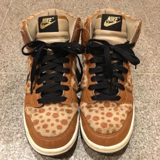 ナイキ(NIKE)の23.5cm NIKE DUNK HIGH GS ダンクハイ(スニーカー)