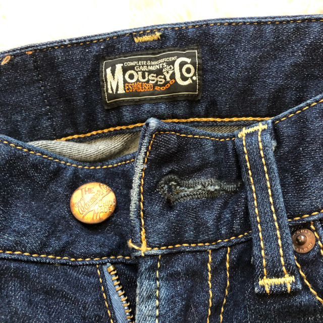 moussy(マウジー)のmoussy 24インチ デニム レディースのパンツ(デニム/ジーンズ)の商品写真