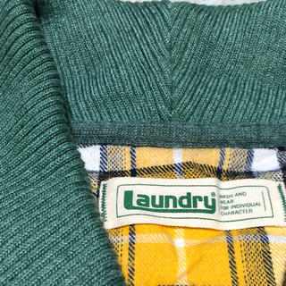 ランドリー(LAUNDRY)のLaundry  美品スウェット地スクール風カーデ(カーディガン)