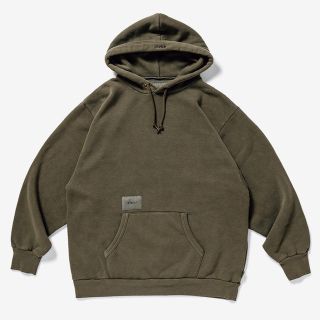 ダブルタップス(W)taps)のWTAPS BLANK HOODED 01 olive M 2 タップス(パーカー)