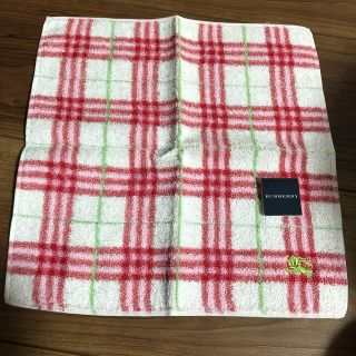 バーバリー(BURBERRY)のバーバリー タオルハンカチ 新品(ハンカチ)