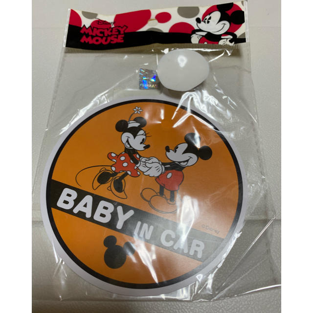 Disney ベビーインカー Baby In Car セーフティーサイン ディズニーミッキー の通販 By ふあ S Shop ディズニーならラクマ