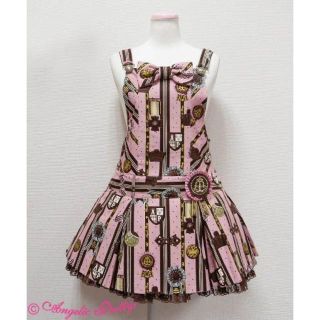 アンジェリックプリティー(Angelic Pretty)のChocolate Rosetteサロペット(ミニワンピース)