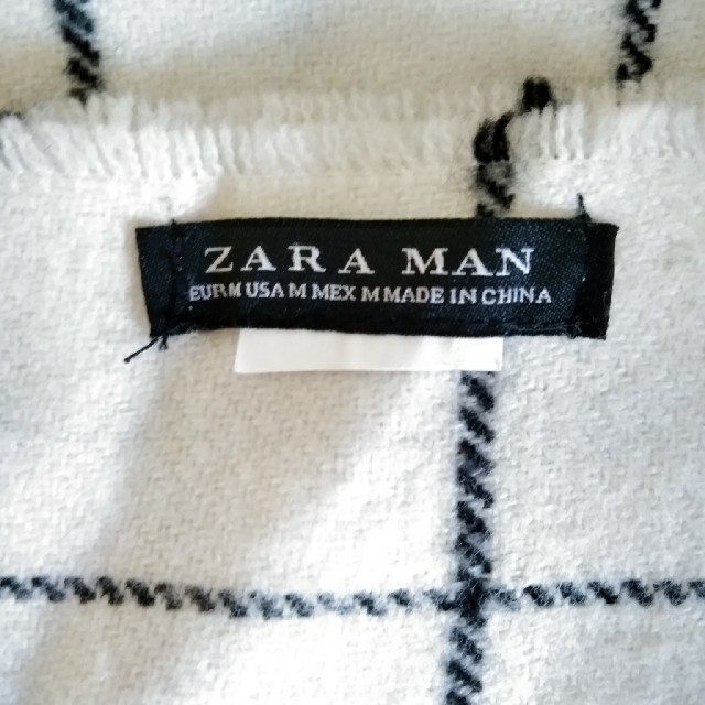 ZARA(ザラ)のZARA MEN　大判 ストール メンズのファッション小物(ストール)の商品写真