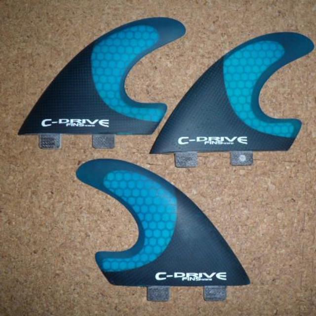 C-Drive fin FCS FIN SET -Mサイズ ブルー(新品)の通販 by cmc surf ...