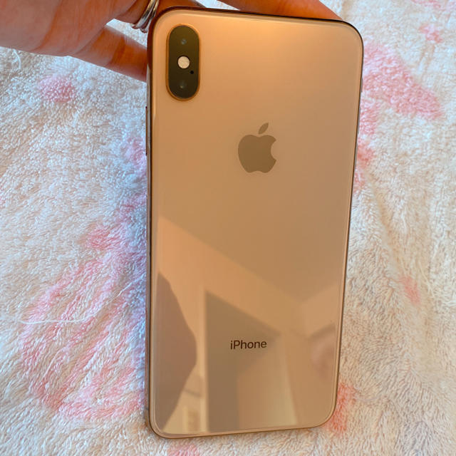 iPhone Xs Max ゴールドスマートフォン本体