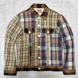 リーバイス(Levi's)のLevis チェックジャケット(Gジャン/デニムジャケット)