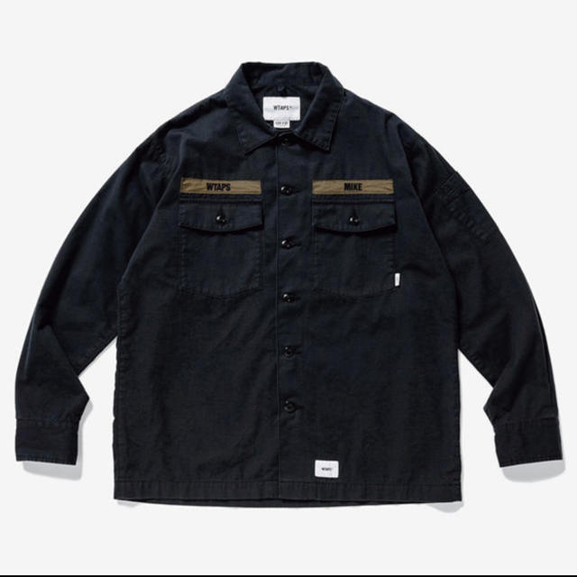 WTAPS 19AW BUDS LS  SHIRT COTTON RIPSTOP