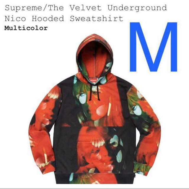 【新品】【M size】Supreme The Velvet  フーディー