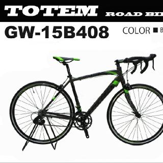 シマノ(SHIMANO)のTOTEMロードバイク15B408デュアルコントロールレバー軽量アルミ480ガン(自転車本体)